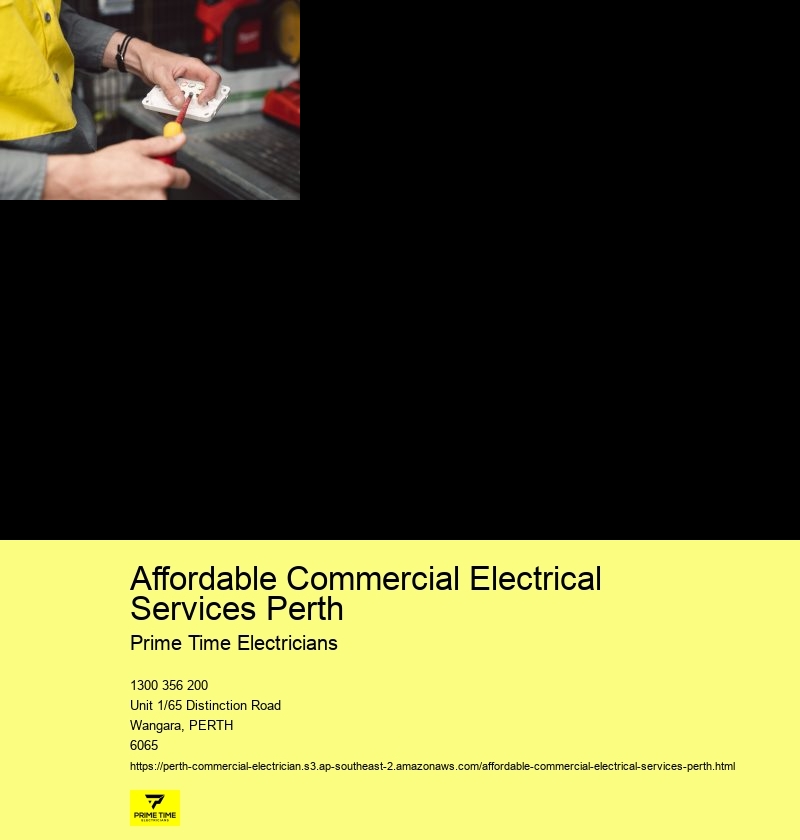 Affordable Commercial Electrical Services Perth