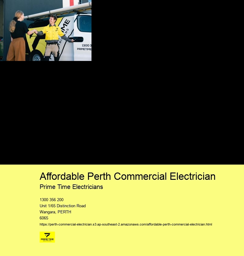 Efficient Commercial Electrician Perth Experts