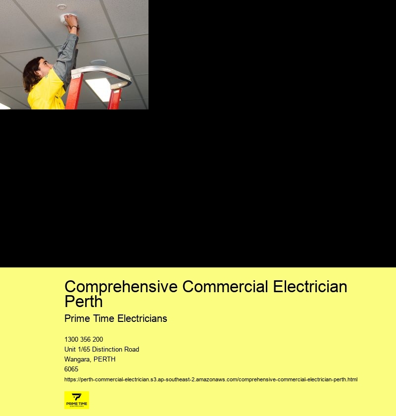 Comprehensive Commercial Electrician Perth