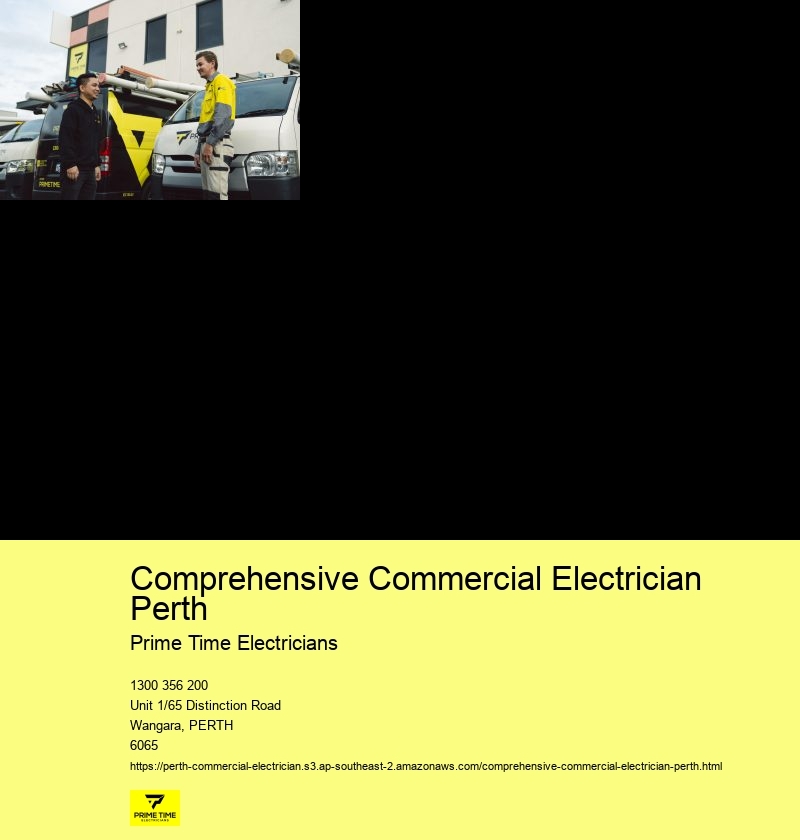Professional Commercial Electrician Perth Team