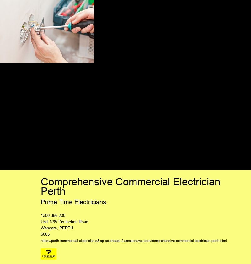 Reliable Commercial Electrician Perth Services