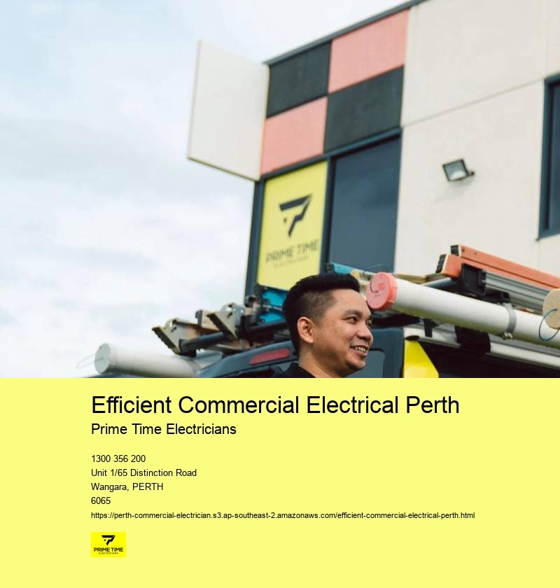 Renowned Commercial Electrician Perth Providers