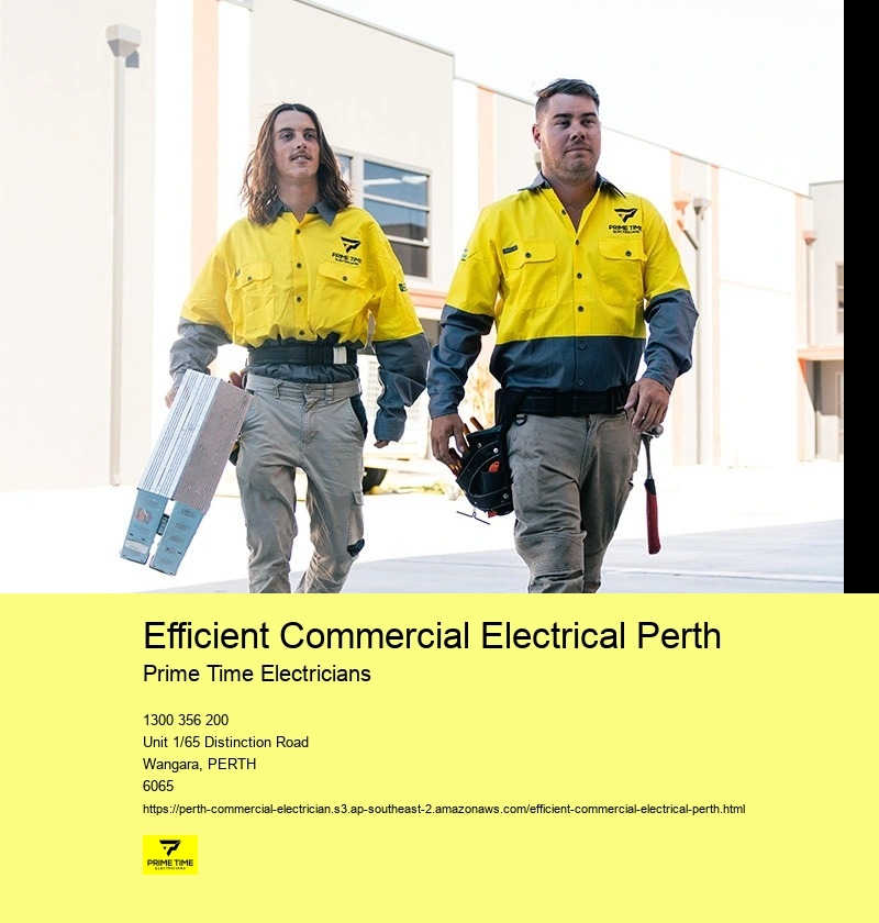 Efficient Commercial Electrical Perth