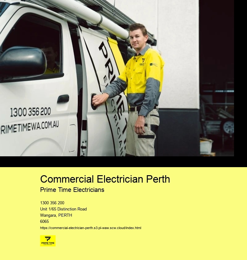 Trusted Commercial Electrician Perth Services
