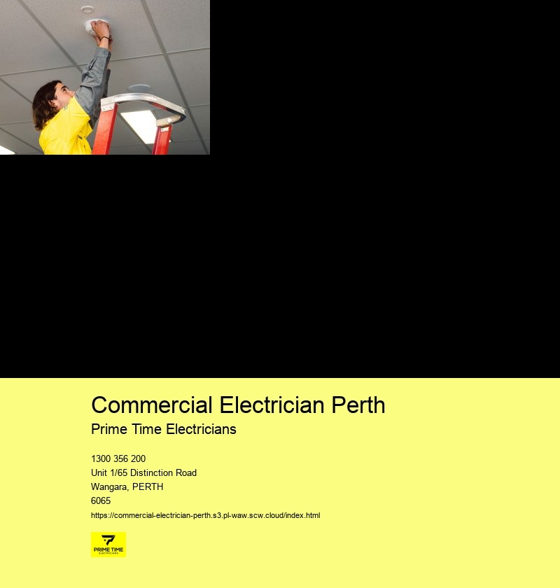 Professional Commercial Electrician Perth Team