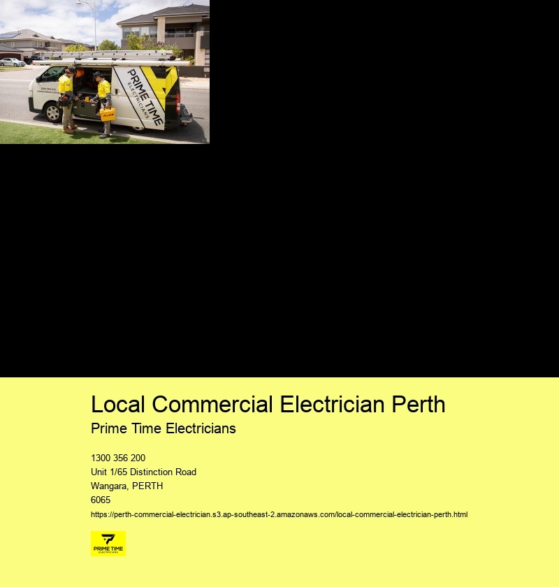 Professional Commercial Electrician Perth Solutions