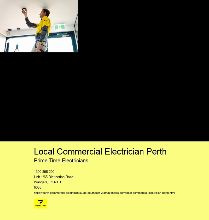 Affordable Commercial Electrician Perth Services