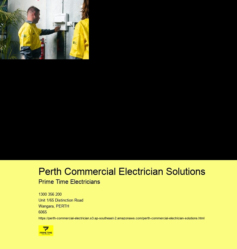 Quality Commercial Electrician Perth Solutions