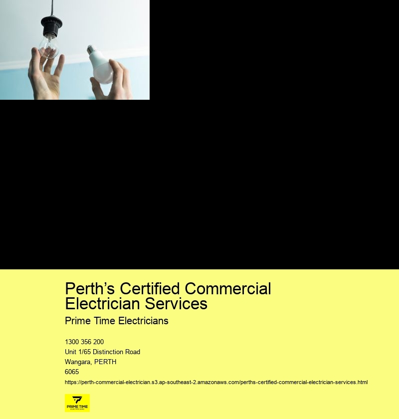 Perth’s Certified Commercial Electrician Services