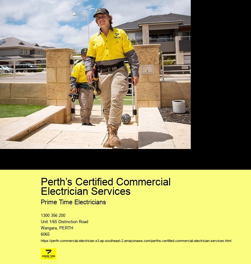 Dependable Commercial Electrician Perth Experts