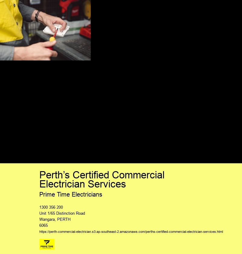 Premier Commercial Electrician Perth Solutions
