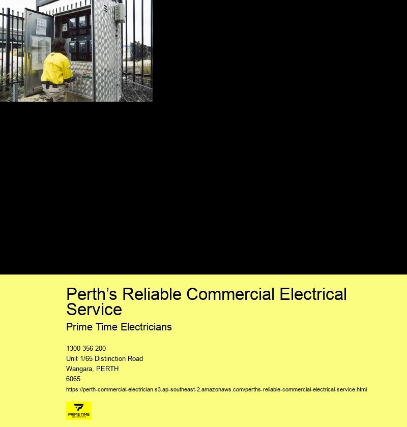 Reliable Commercial Electrician Perth Solutions