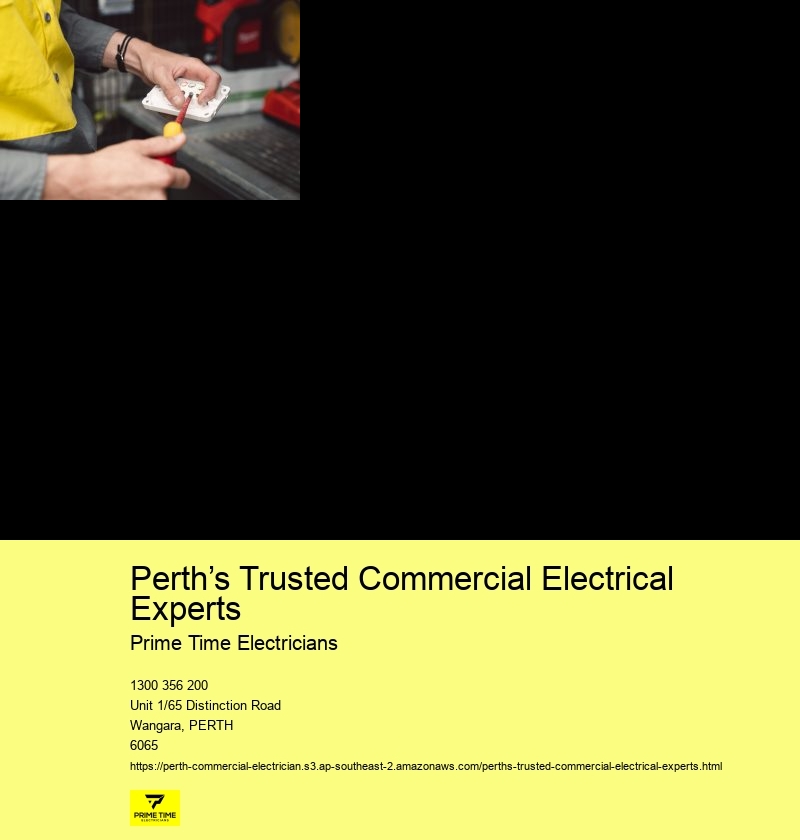 Premier Commercial Electrician Perth Services