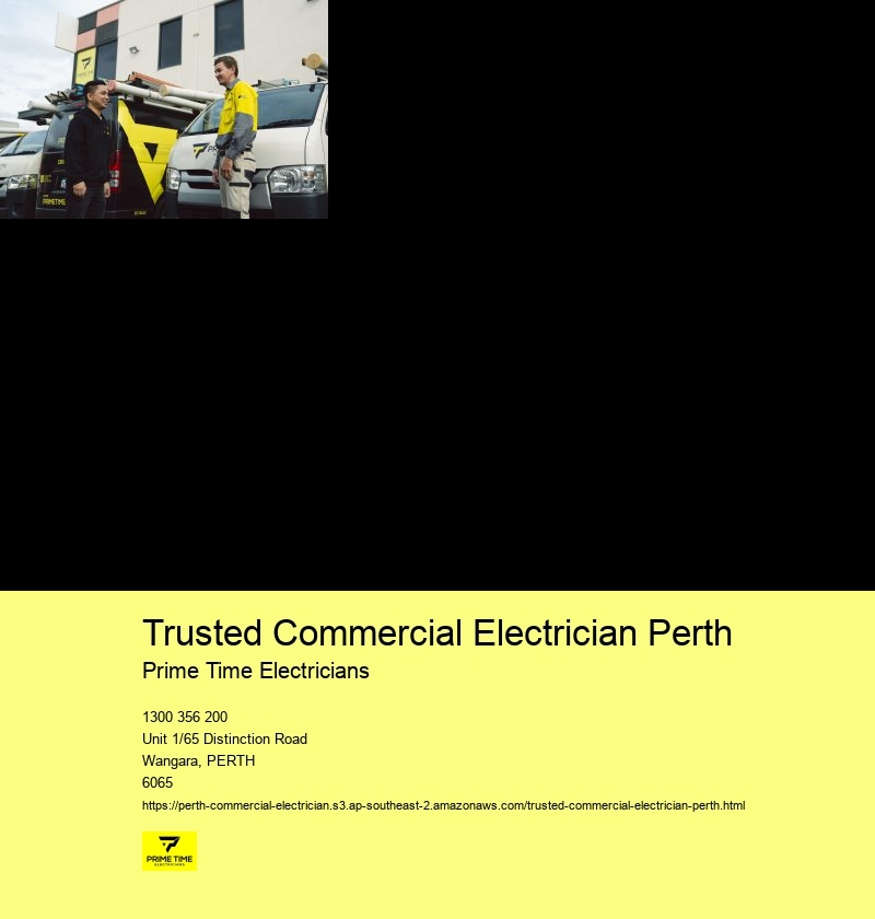 Experienced Commercial Electrician Perth Providers